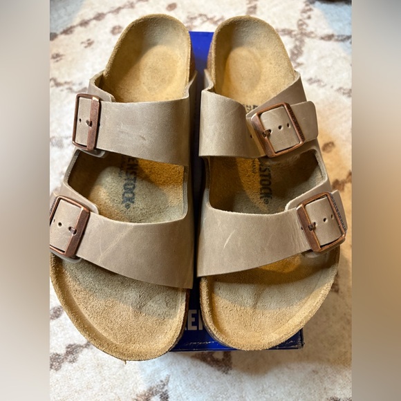 NIB Birkenstock Unisex Arizona BS in Tobacco Brown Size 42